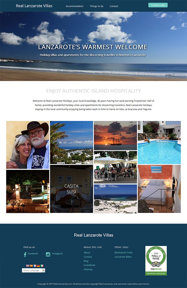 Real Lanzarote homepage